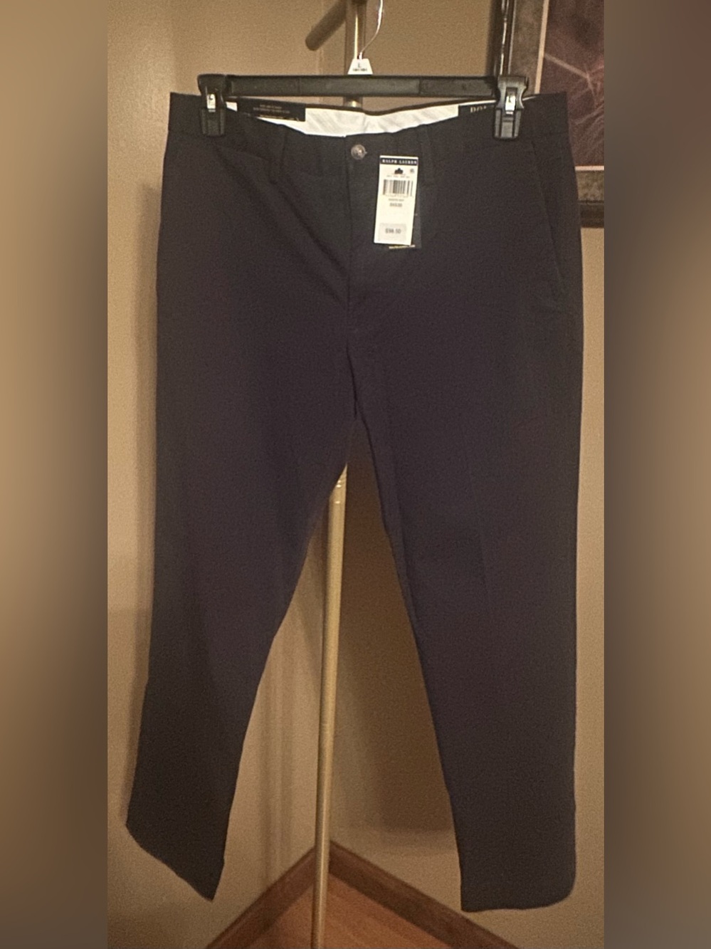 Ralph Lauren Men’s Navy Stretch Slim Fit Chinos